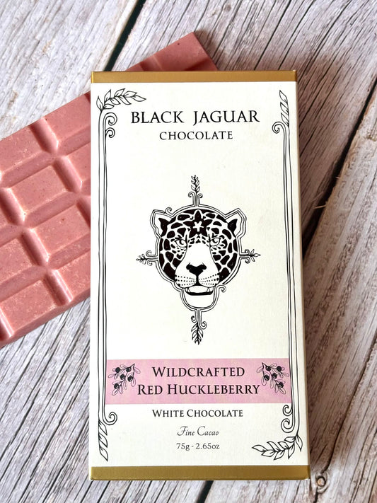 Wildcrafted Red Huckleberry - White Chocolate