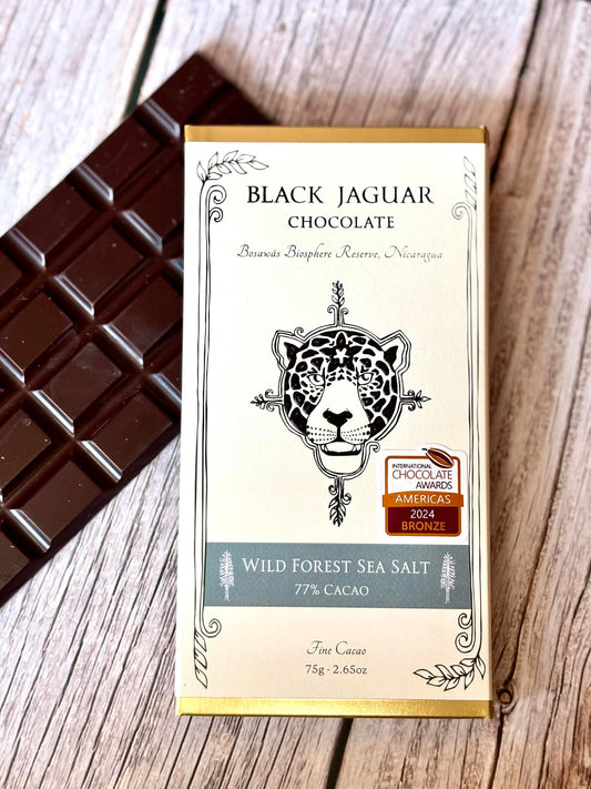 Wild Forest Sea Salt - 77% Cacao